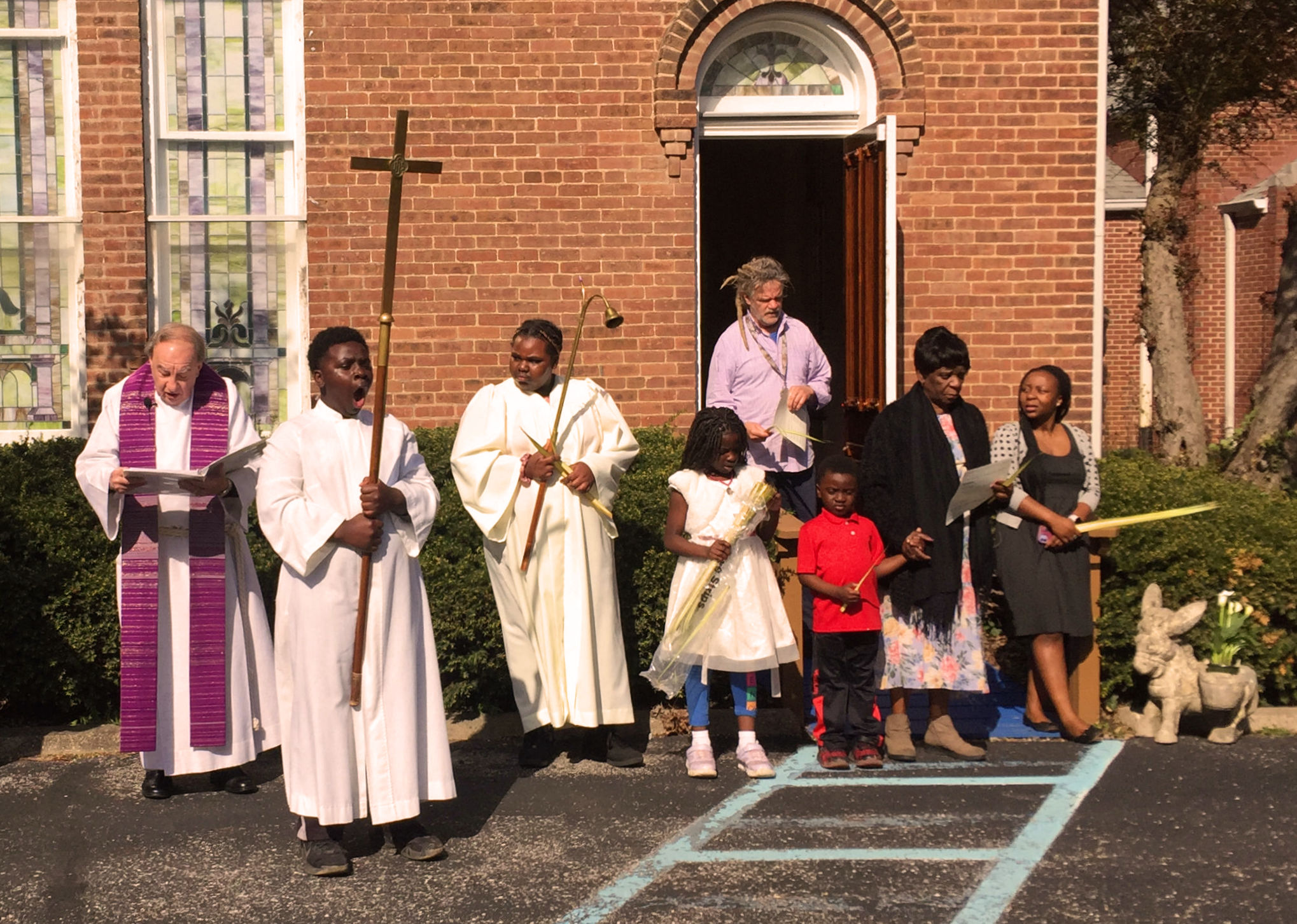 Palm Processional Gospel April 2025