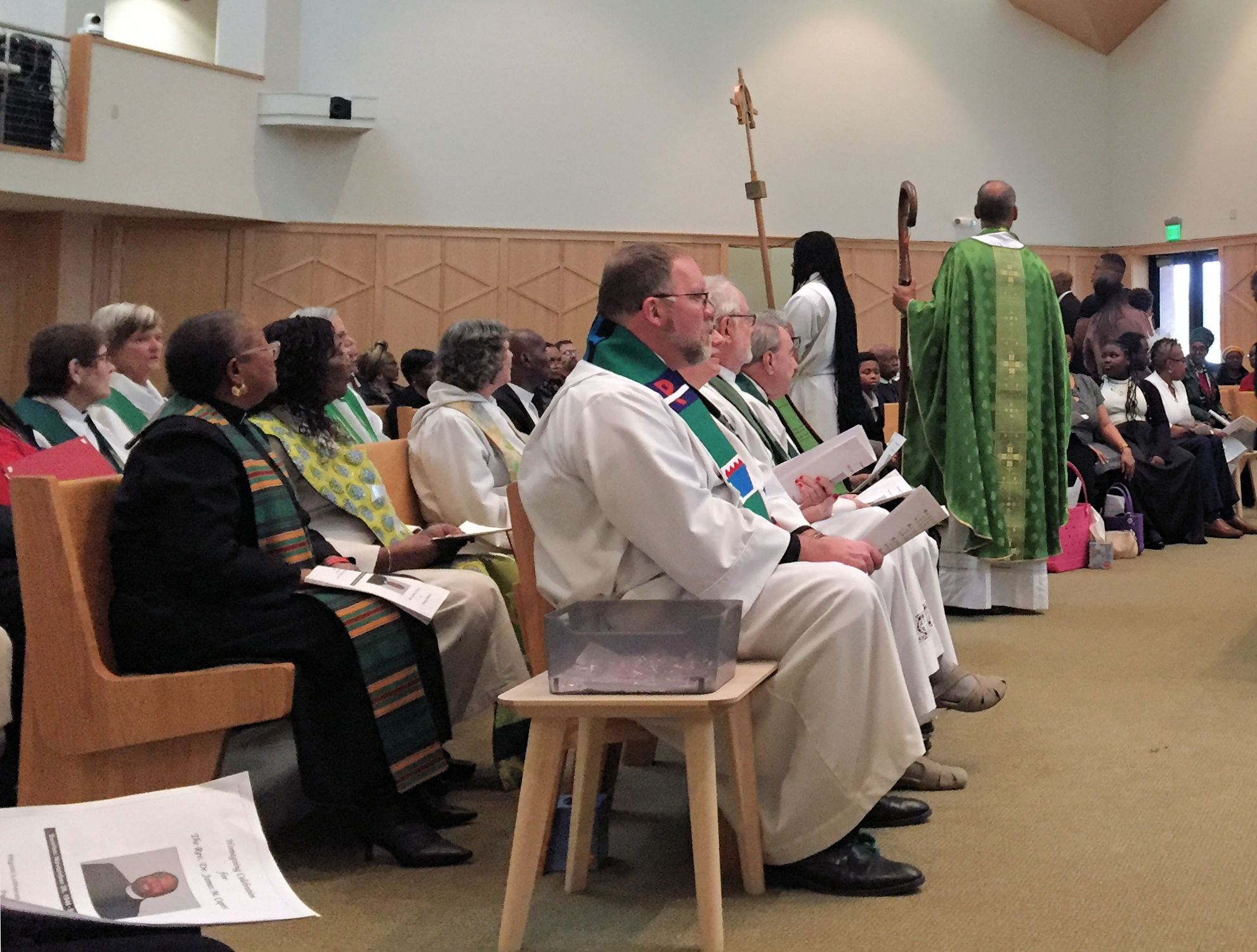 Capers Homegoing Rachael A with Bishop Graham