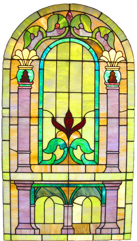 Salem Stained Glass Centennail.  1912 - 2012.