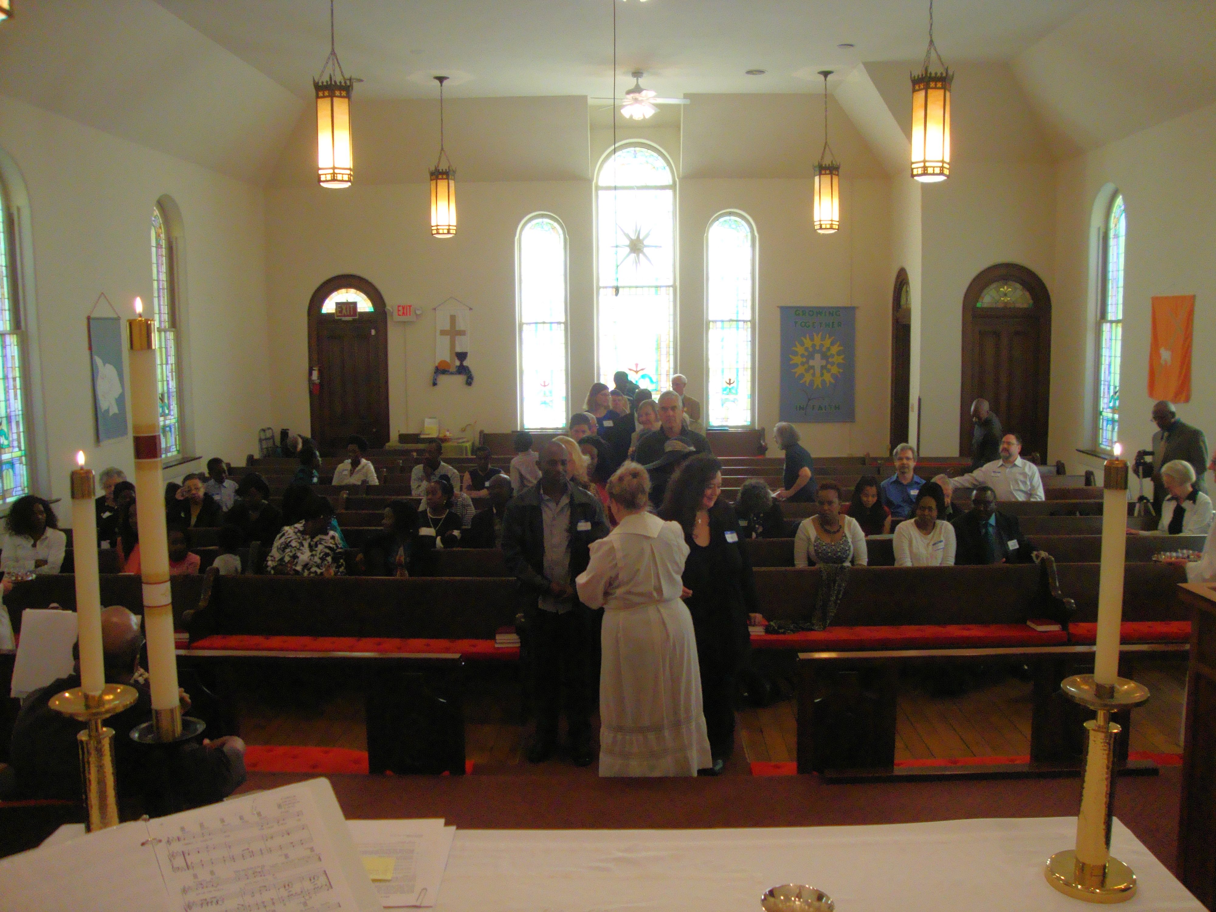 Pastor Bonnie's final service at Salem